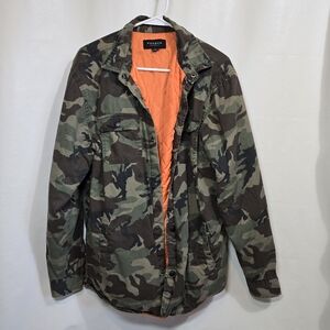 PACSUN Lined Camo Utility Jacket Men's Medium